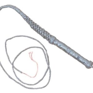 8′ BRAIDED LEATHER WHIP